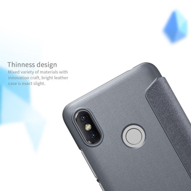 Nillkin - Xiaomi RedMi S2 Case - Leder Hülle - Sparkle Series - gold