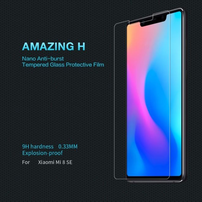Nillkin - Xiaomi Mi 8 SE Schutzglas - Amazing H Series - Explosionsgeschützte Folie