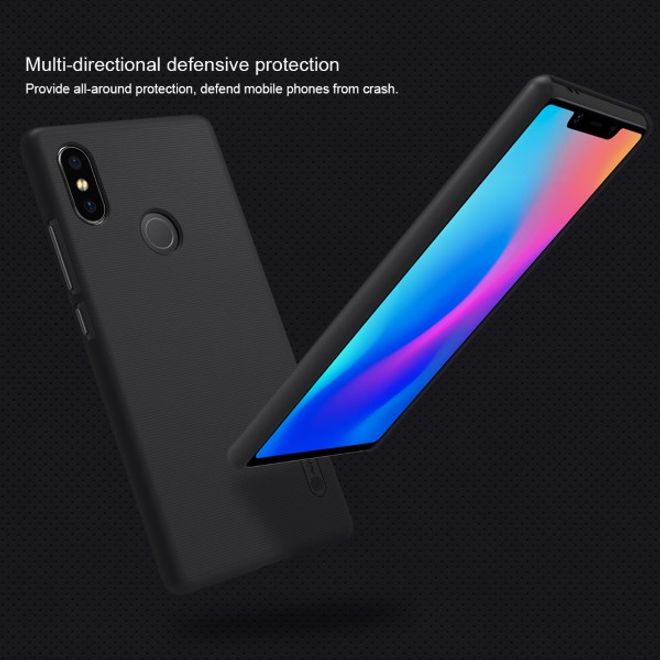 Nillkin - Xiaomi Mi 8 SE Hülle - Plastik Case - Super Frosted Shield Series - schwarz