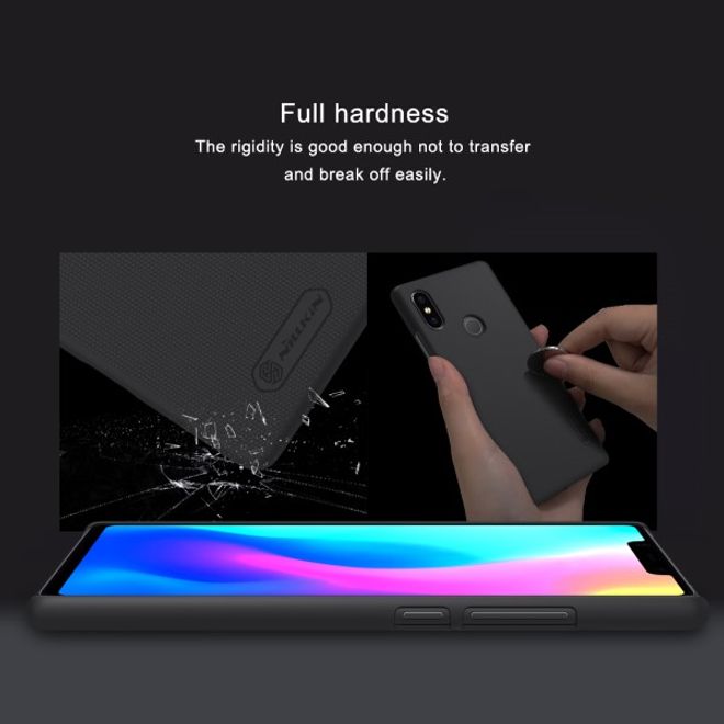 Nillkin - Xiaomi Mi 8 SE Hülle - Plastik Case - Super Frosted Shield Series - schwarz