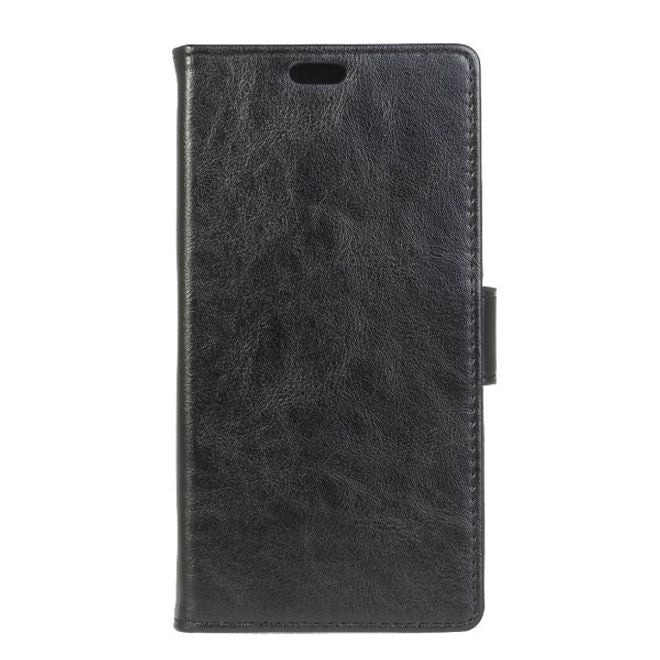 iPhone XS Max Handyhülle - Crazy Horse II Leder Series Case - schwarz