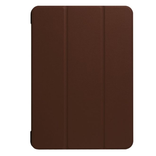Lenovo Tab 4 10 Tri-fold Leather Flip Case - with Stand Function - Brown
