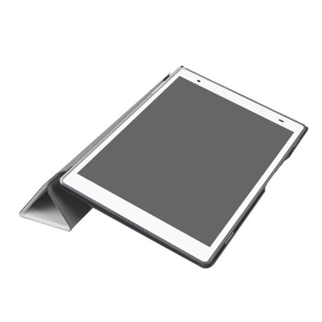 Lenovo Tab 4 8 Tri-fold Leather Flip Case - with Stand Function - White