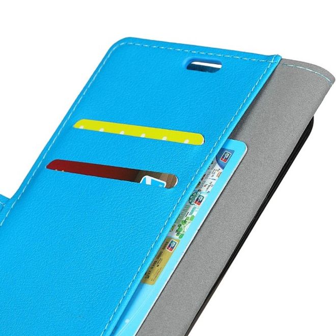 Nokia 2.1 Handy Hülle - Classic III Leder Bookcover Series - blau