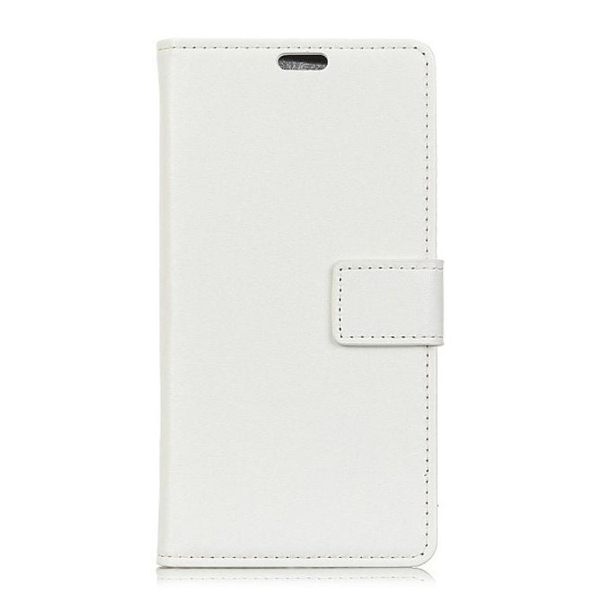 Nokia 2.1 Handy Hülle - Classic II Leder Bookcover Series - weiss