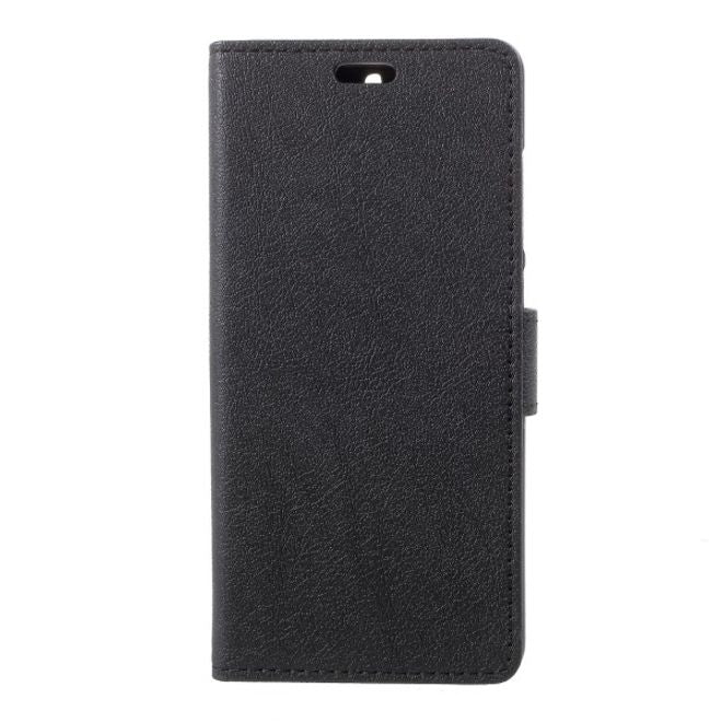 Nokia 5.1 Handy Hülle - Classic III Leder Bookcover Series - schwarz