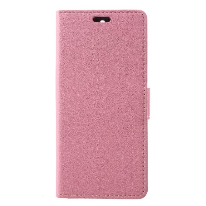 Nokia 5.1 Handy Hülle - Classic III Leder Bookcover Series - pink