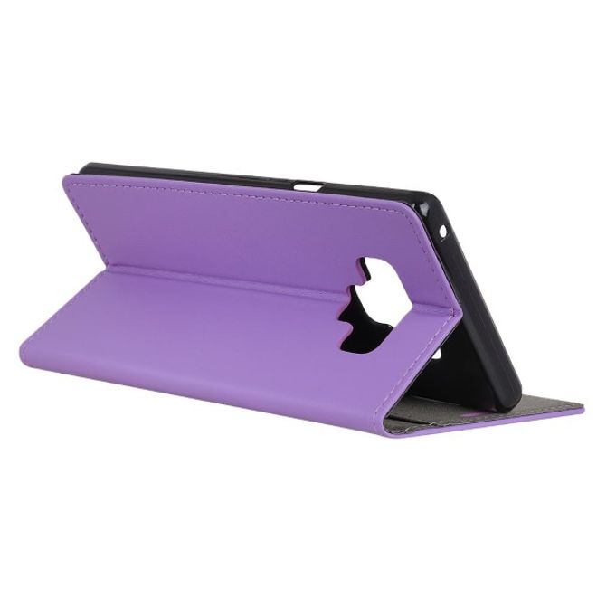 Samsung Galaxy Note 9 Handy Hülle - Classic III Leder Bookcover Series - purpur