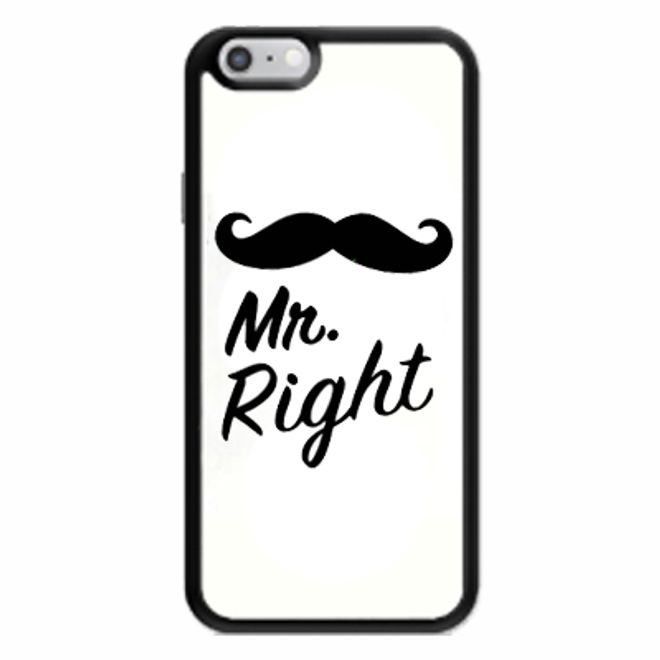 iPhone 6 / 6S Case - Partner Silicone Phone Case - Mr. Right