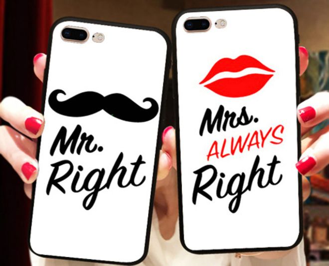 iPhone 6 / 6S Case - Partner Silicone Phone Case - Mr. Right
