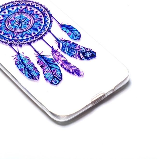 Samsung Huawei Honor 7S / Y5 (2018) Handyhülle - Softcase Image Plastik Series - blauer Traumfänger