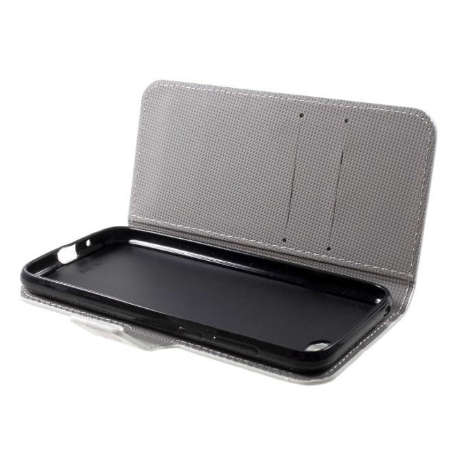 Huawei Honor 7S / Y5 (2018) Handy Hülle - Leder Bookcover Image Series - Eulenpaar