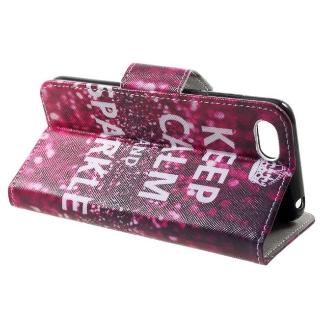 Huawei Honor 7S / Y5 (2018) Handyhülle - Leder Bookcover Image III Series - Keep Calm