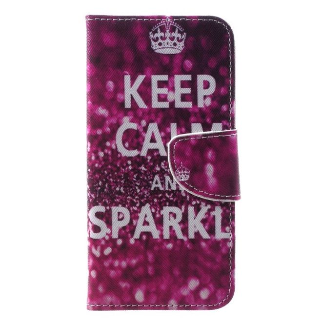 Huawei Honor 7S / Y5 (2018) Handyhülle - Leder Bookcover Image III Series - Keep Calm
