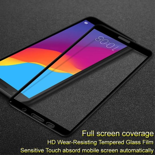 Imak - Huawei Honor 7S / Y5 (2018) Schutzglas Displayschutz - Pro+ Series - Panzer Glas - schwarz