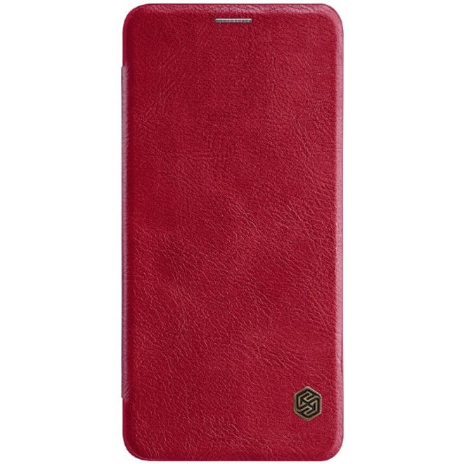 Nillkin - Samsung Galaxy A8 Star / A9 Star Hülle - Leder Book Case - Qin Series - rot