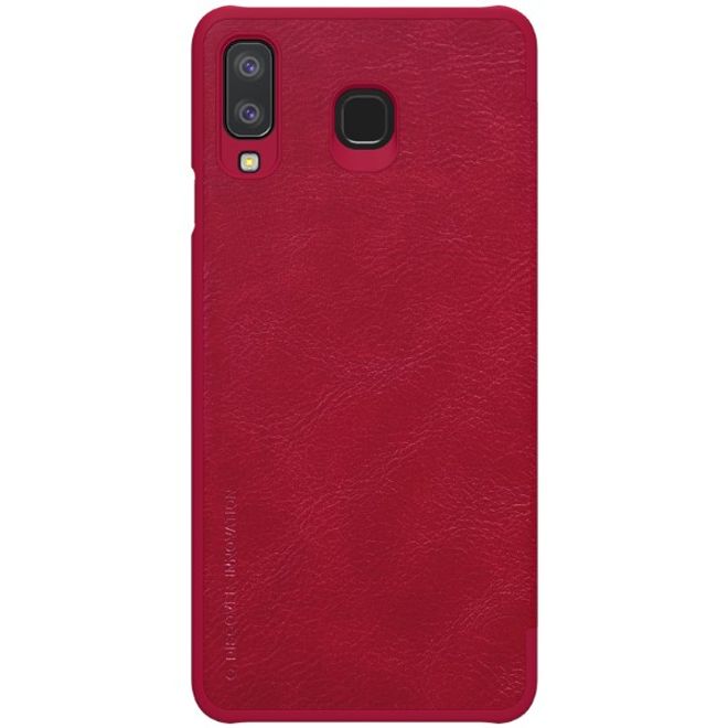 Nillkin - Samsung Galaxy A8 Star / A9 Star Hülle - Leder Book Case - Qin Series - rot
