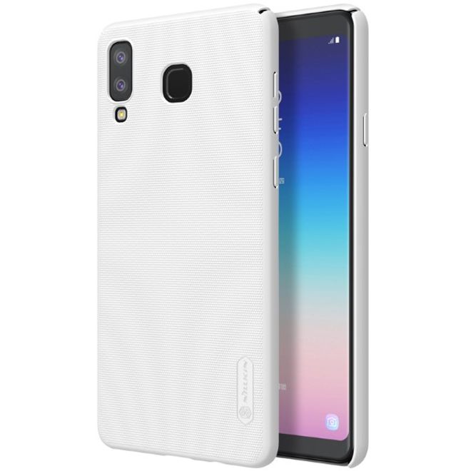 Nillkin - Samsung Galaxy A8 Star / A9 Star Hülle - Plastik Case - Super Frosted Shield Series - weiss