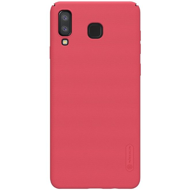 Nillkin - Samsung Galaxy A8 Star / A9 Star Hülle - Plastik Case - Super Frosted Shield Series - rot