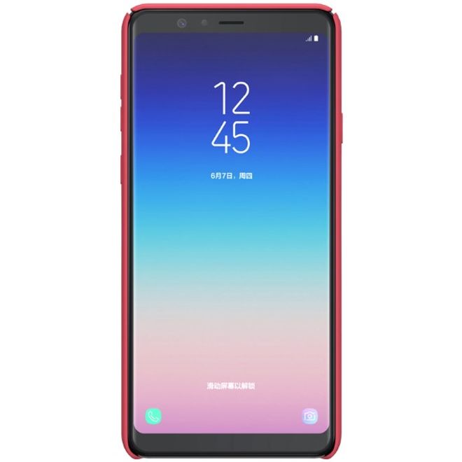 Nillkin - Samsung Galaxy A8 Star / A9 Star Hülle - Plastik Case - Super Frosted Shield Series - rot