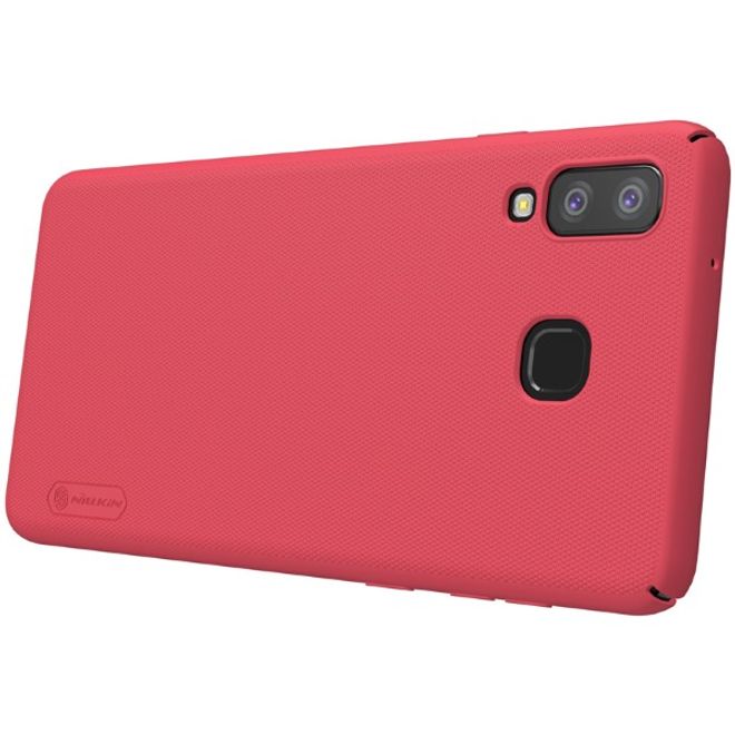 Nillkin - Samsung Galaxy A8 Star / A9 Star Hülle - Plastik Case - Super Frosted Shield Series - rot