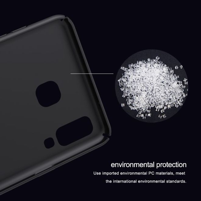 Nillkin - Samsung Galaxy A8 Star / A9 Star Hülle - Plastik Case - Super Frosted Shield Series - rot