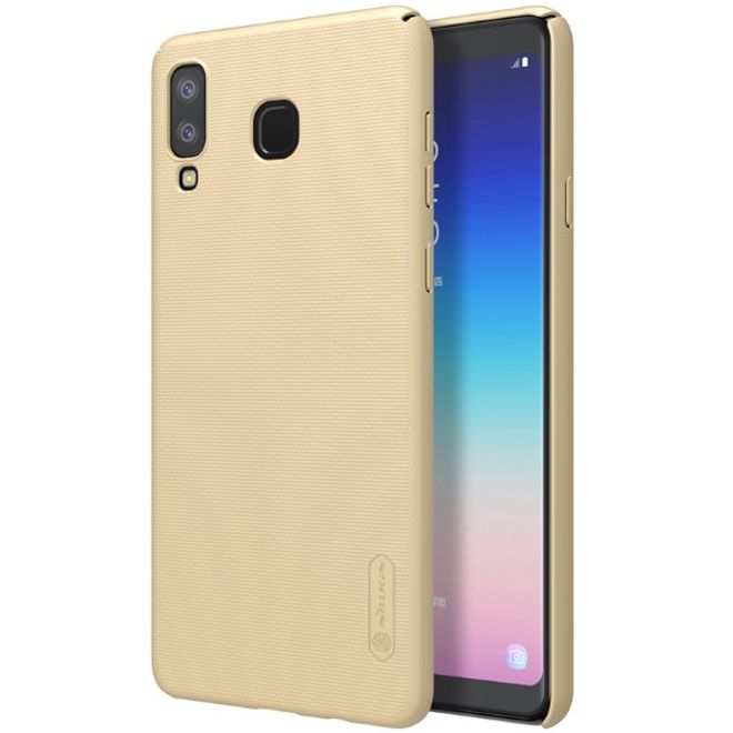 Nillkin - Samsung Galaxy A8 Star / A9 Star Hülle - Plastik Case - Super Frosted Shield Series - gold