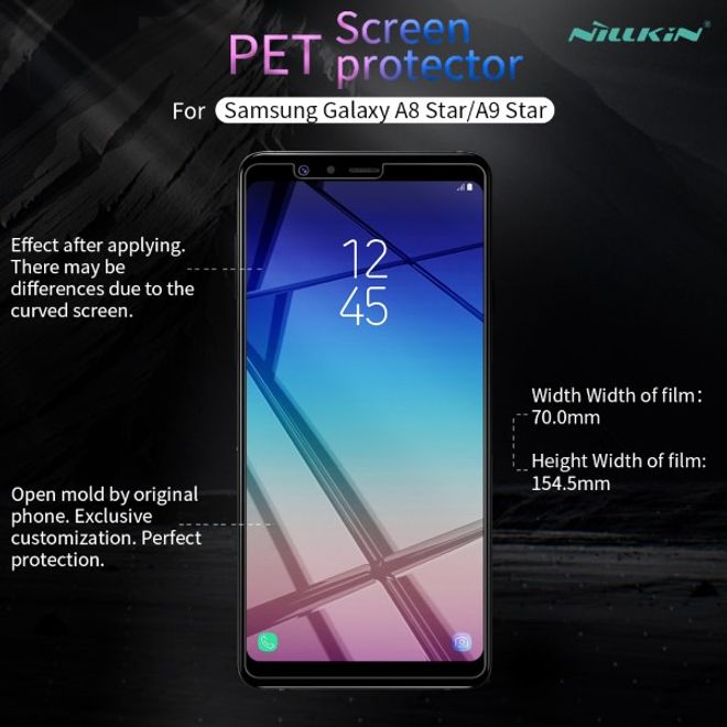 Nillkin - Samsung Galaxy A8 Star / A9 Star Schutzfolie - Super Clear Whole Set Series