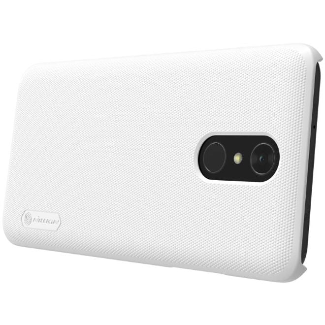 Nillkin - LG Q7 / Q7+ Hülle - Plastik Case - Super Frosted Shield Series - weiss