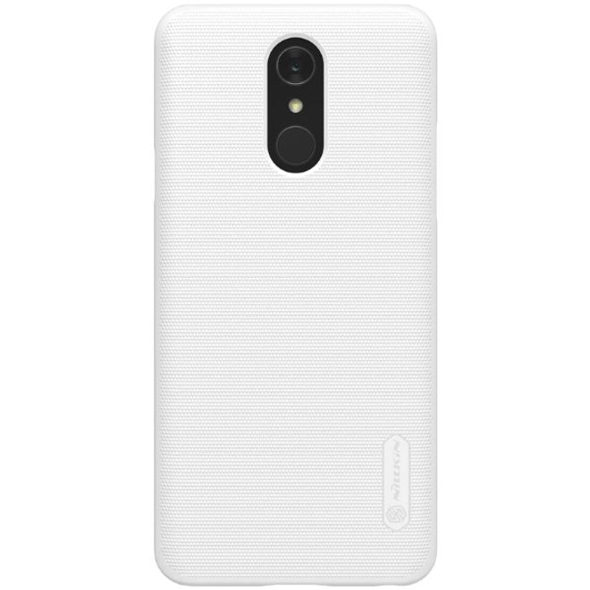 Nillkin - LG Q7 / Q7+ Hülle - Plastik Case - Super Frosted Shield Series - weiss