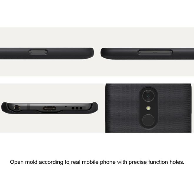 Nillkin - LG Q7 / Q7+ Hülle - Plastik Case - Super Frosted Shield Series - weiss