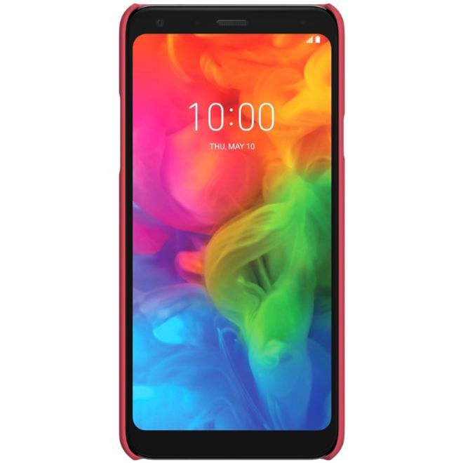Nillkin - LG Q7 / Q7+ Hülle - Plastik Case - Super Frosted Shield Series - rot