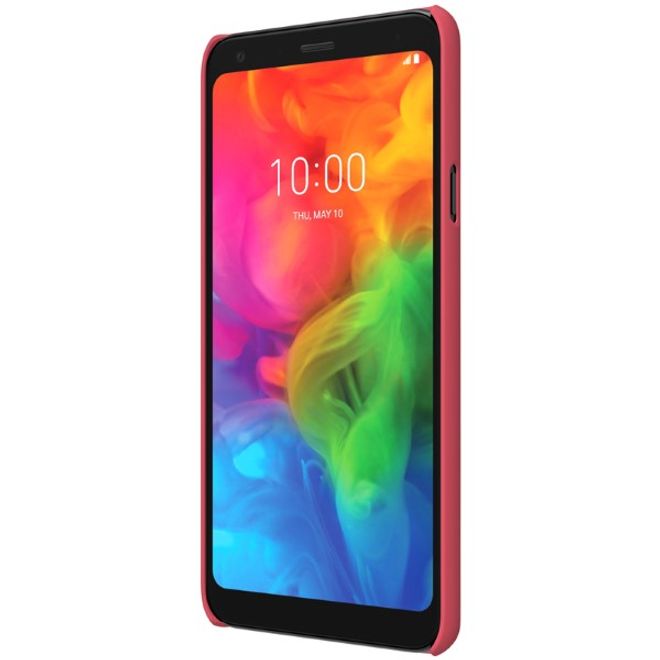 Nillkin - LG Q7 / Q7+ Hülle - Plastik Case - Super Frosted Shield Series - rot