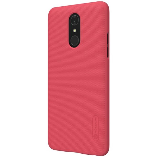 Nillkin - LG Q7 / Q7+ Hülle - Plastik Case - Super Frosted Shield Series - rot