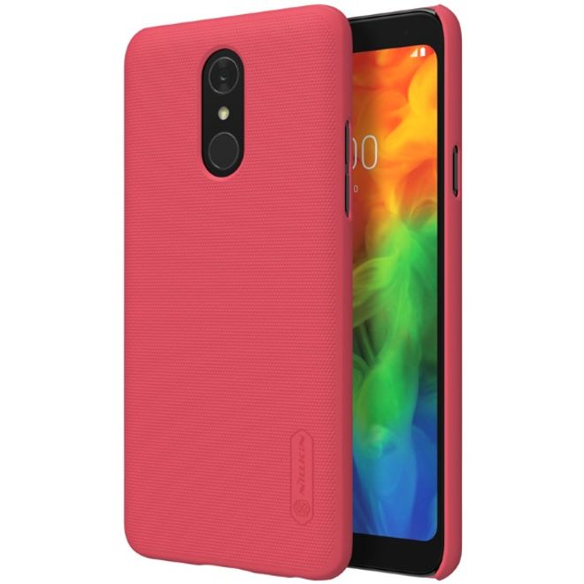 Nillkin - LG Q7 / Q7+ Hülle - Plastik Case - Super Frosted Shield Series - rot