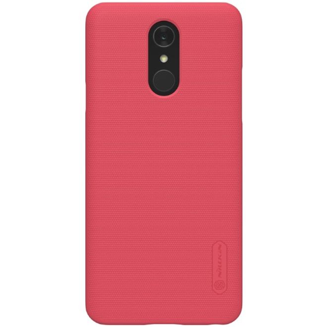 Nillkin - LG Q7 / Q7+ Hülle - Plastik Case - Super Frosted Shield Series - rot