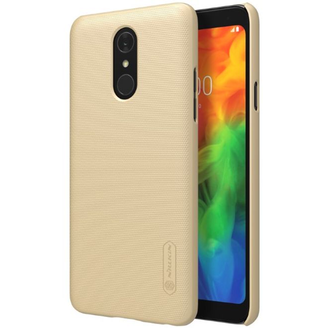 Nillkin - LG Q7 / Q7+ Hülle - Plastik Case - Super Frosted Shield Series - gold