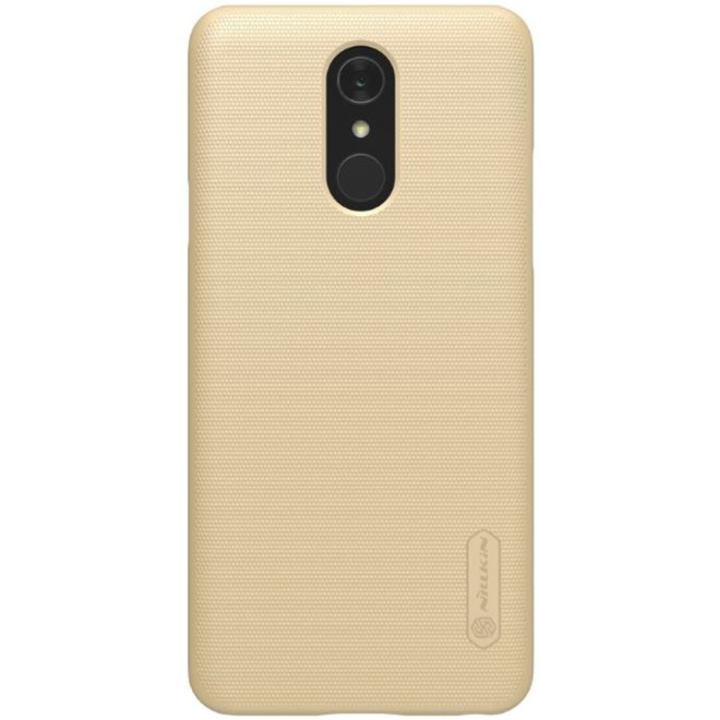 Nillkin - LG Q7 / Q7+ Hülle - Plastik Case - Super Frosted Shield Series - gold