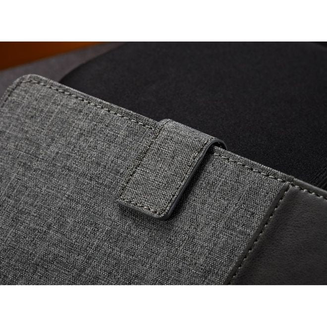 Muxma - Xiaomi Redmi Note 5 Pro Handy Hülle - zweifarbiges Bookcover - mit Standfunktion - grau