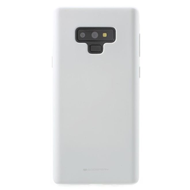 Goospery - Samsung Galaxy Note 9 Handy Cover - TPU Soft Case - SF Jelly Series - weiss
