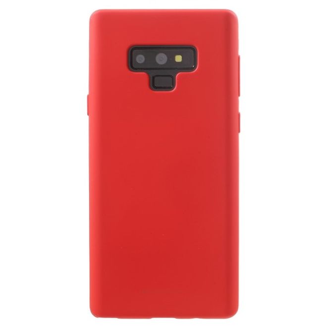 Goospery - Samsung Galaxy Note 9 Handy Cover - TPU Soft Case - SF Jelly Series - rot