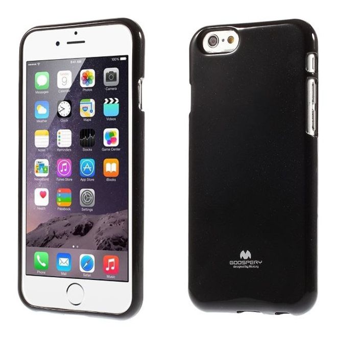 Goospery - Samsung Galaxy A8 Star / A9 Star Handy Hülle - TPU Soft Case - Pearl Jelly Series - schwarz