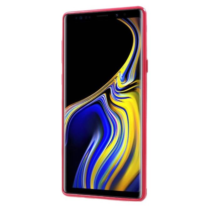 Goospery - Samsung Galaxy Note 9 Handy Hülle - TPU Soft Case - Pearl Jelly Series - rosa