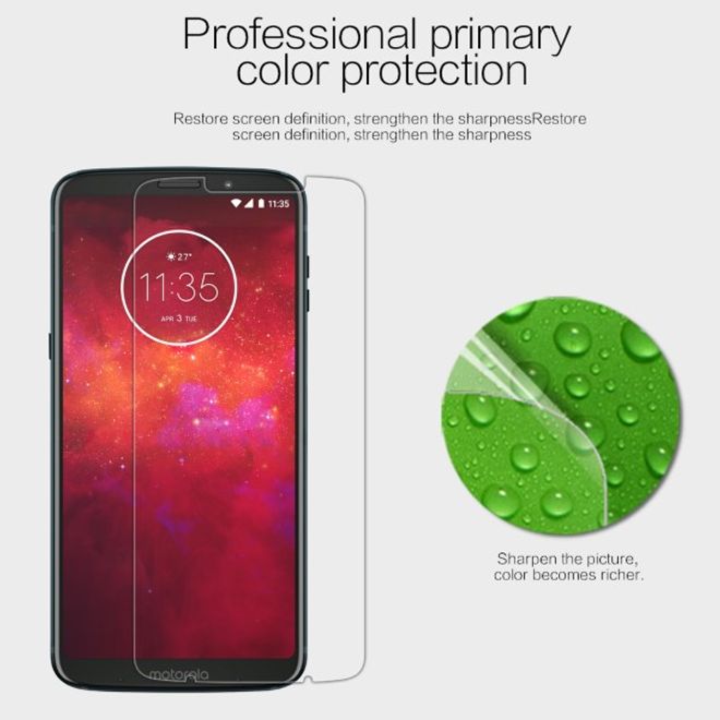 Nillkin - Motorola Moto Z3 / Z3 Play Schutzfolie - Super Clear Whole Set Series