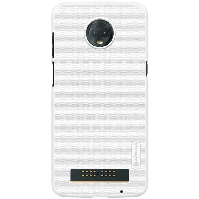 Nillkin - Motorola Moto Z3 / Z3 Play Hülle - Plastik Case - Super Frosted Shield Series - weiss
