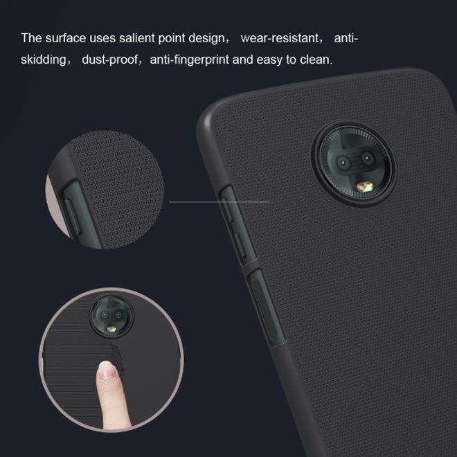 Nillkin - Motorola Moto Z3 / Z3 Play Hülle - Plastik Case - Super Frosted Shield Series - weiss