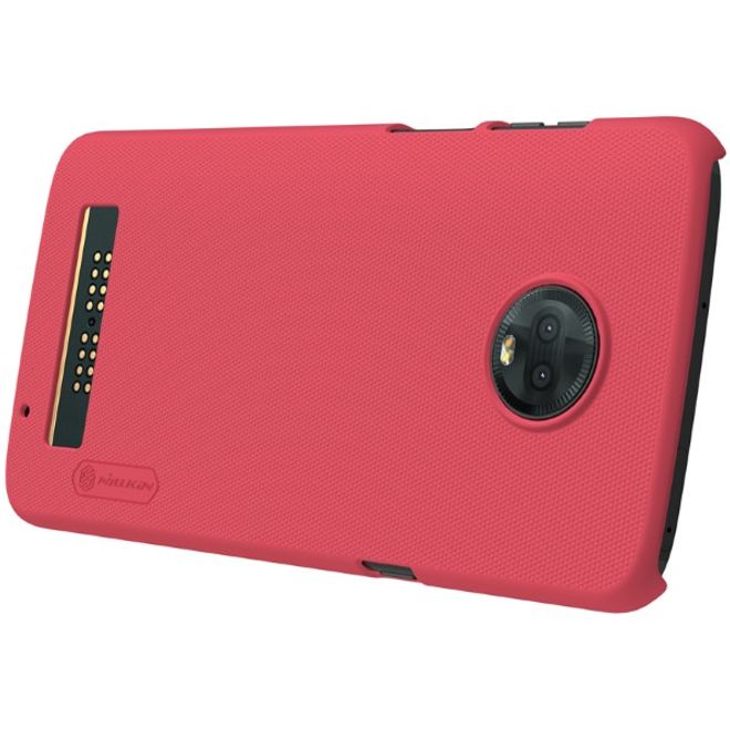 Nillkin - Motorola Moto Z3 / Z3 Play Hülle - Plastik Case - Super Frosted Shield Series - rot
