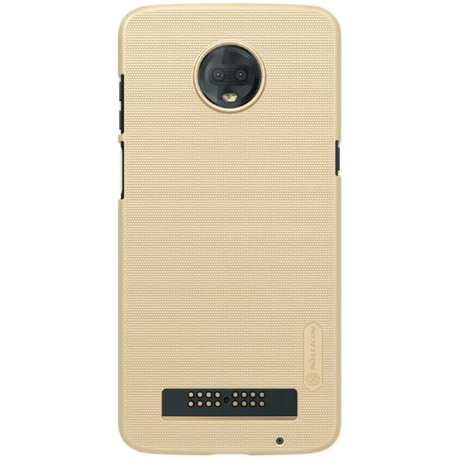 Nillkin - Motorola Moto Z3 / Z3 Play Hülle - Plastik Case - Super Frosted Shield Series - gold