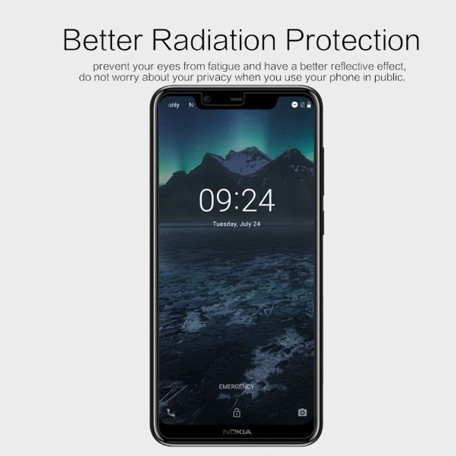 Nillkin - Nokia 5.1 Plus Display Schutzfolie - Matt Anti-Glare - Matte Whole Set Series