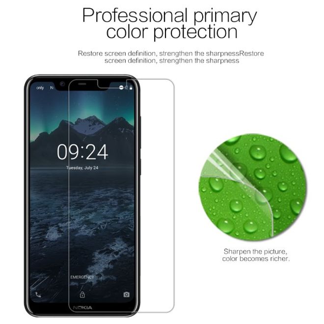 Nillkin - Nokia 5.1 Plus Schutzfolie - Super Clear Whole Set Series